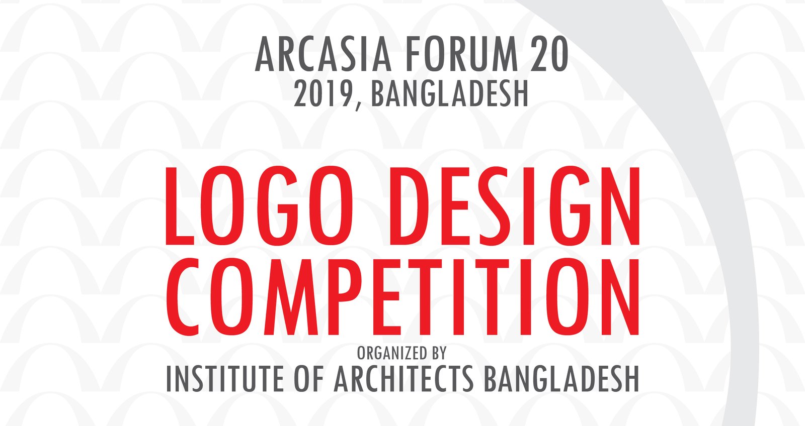 Logo Design Competition for ARCASIA FORUM 20